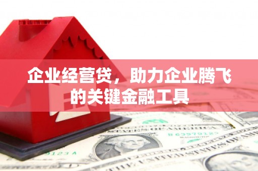 华阴企业经营贷，助力企业腾飞的关键金融工具
