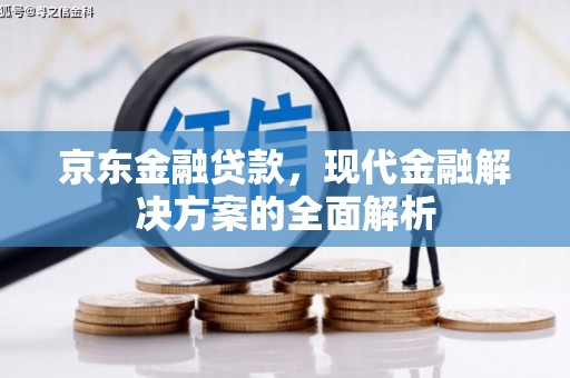 华阴京东金融贷款，现代金融解决方案的全面解析