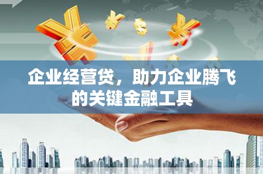 华阴企业经营贷，助力企业腾飞的关键金融工具