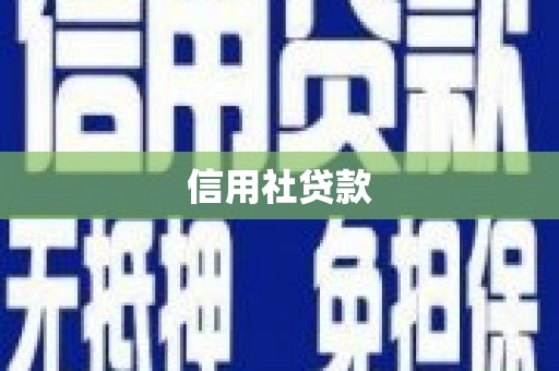 华阴信用社贷款