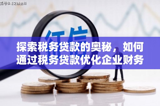 华阴探索税务贷款的奥秘，如何通过税务贷款优化企业财务