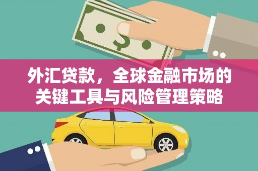 华阴外汇贷款，全球金融市场的关键工具与风险管理策略