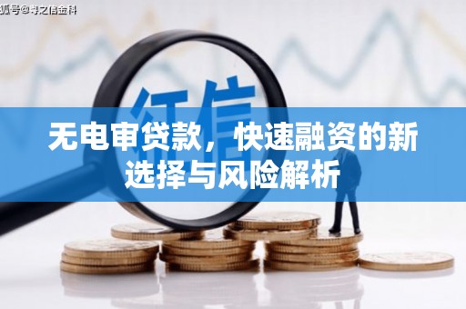 华阴无电审贷款，快速融资的新选择与风险解析