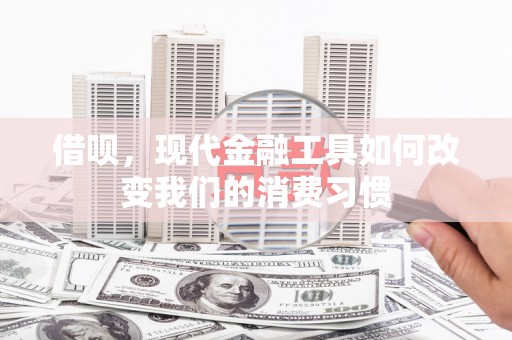 华阴借呗，现代金融工具如何改变我们的消费习惯