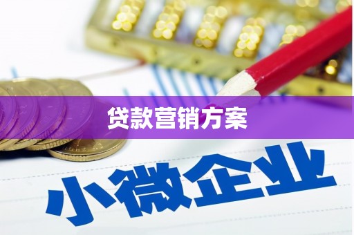 华阴贷款营销方案