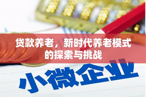 华阴贷款养老，新时代养老模式的探索与挑战