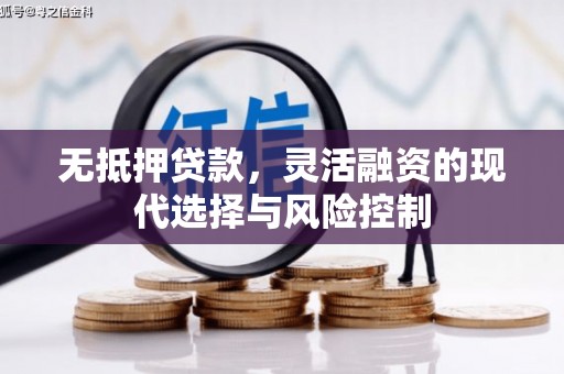 华阴无抵押贷款，灵活融资的现代选择与风险控制