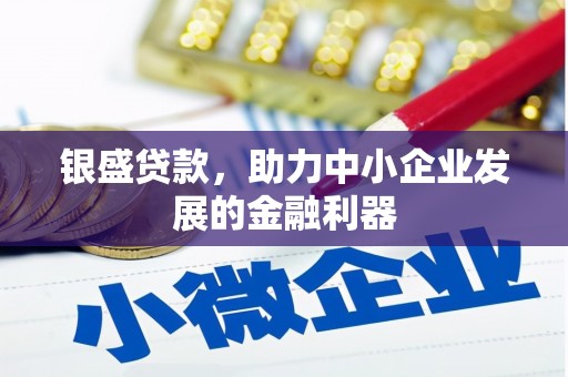 华阴银盛贷款，助力中小企业发展的金融利器
