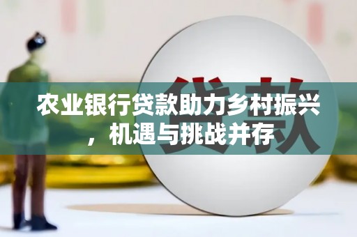 华阴农业银行贷款助力乡村振兴，机遇与挑战并存
