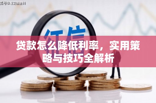 华阴贷款怎么降低利率，实用策略与技巧全解析