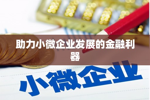 华阴助力小微企业发展的金融利器