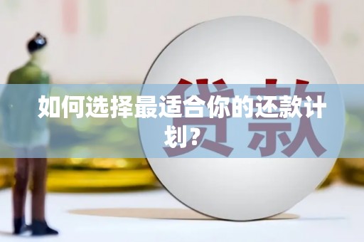 华阴如何选择最适合你的还款计划？